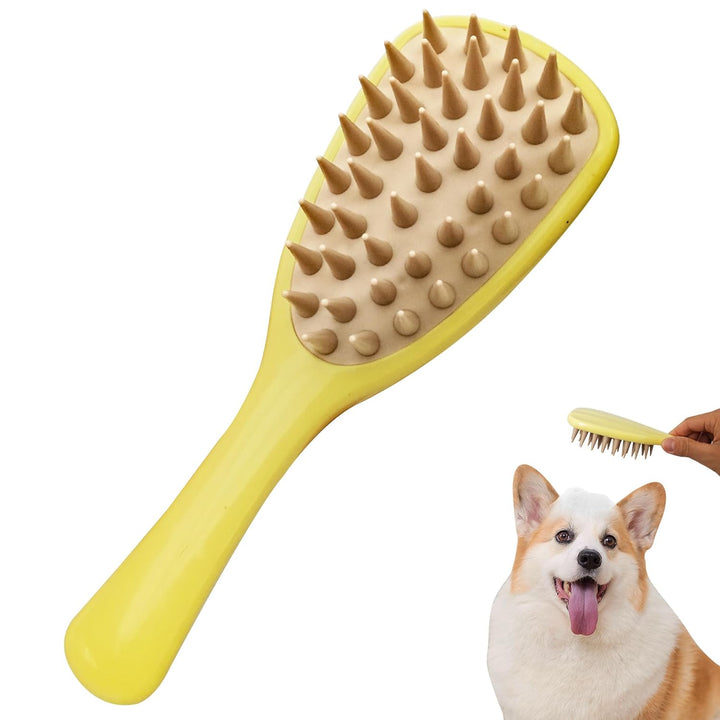 Silicone Pet Shampoo Bathing Brush for Dogs Cats