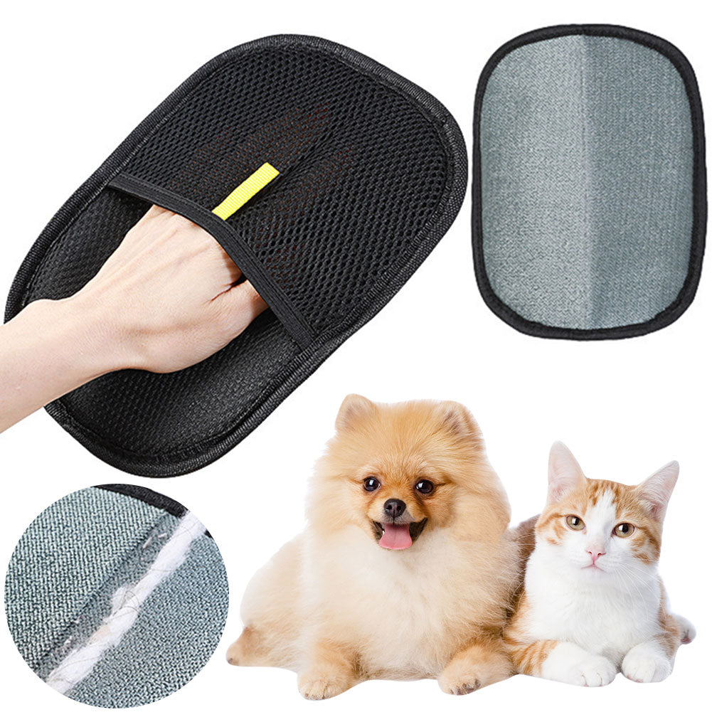Pet Hair Remover Deshedding Grooming Glove for Dogs