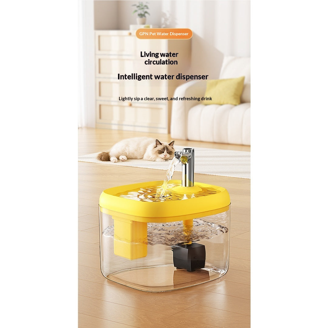 Automatic Circulating Water Fountain for Cats Fresh Hydration
