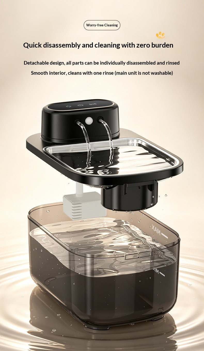 Wireless Smart Sensor Pet Water Fountain for Cats