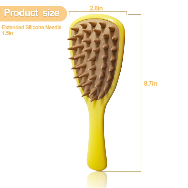 Silicone Pet Shampoo Bathing Brush for Dogs Cats