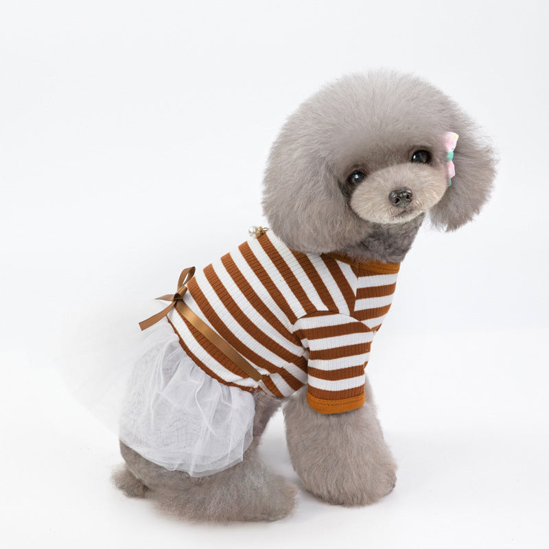 Cute Teddy Bear Small Dog Pet Clothes Outfit