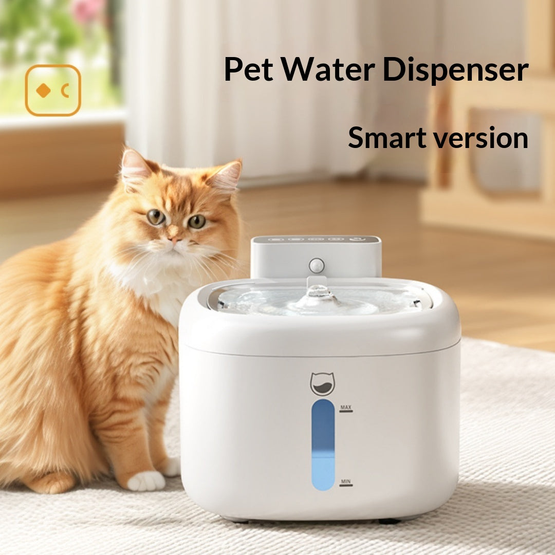 Smart Wireless Circulating Filtered Pet Water Fountain Dispenser