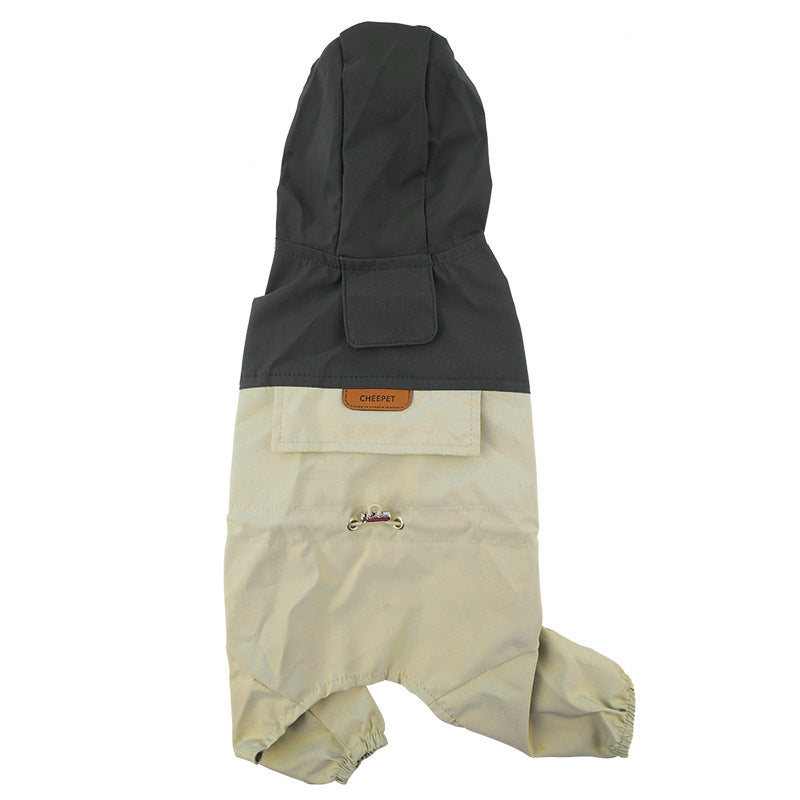 Waterproof Pet Raincoat for Small Medium Sized Dogs