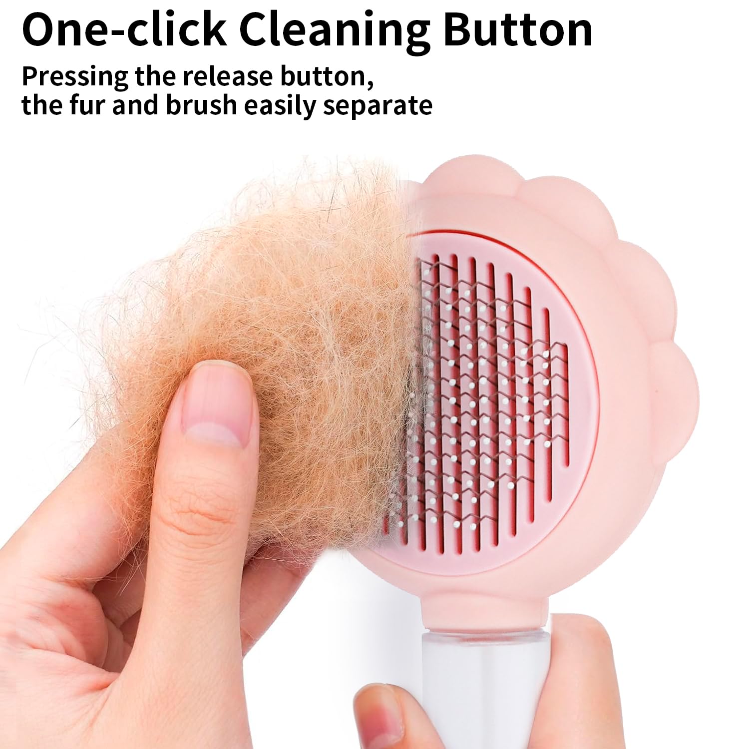 Self Cleaning Spray Slicker Brush for Cats Dogs