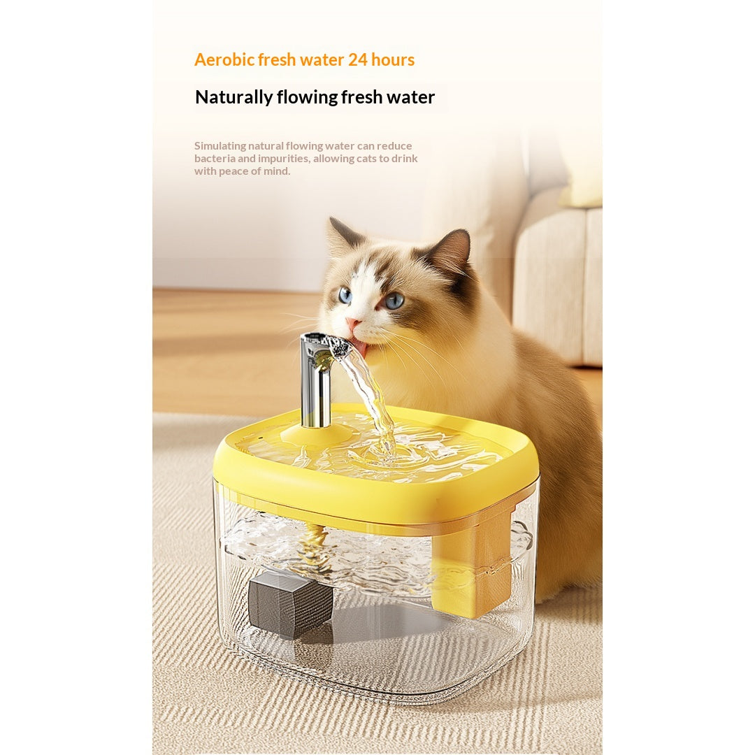 Automatic Circulating Water Fountain for Cats Fresh Hydration
