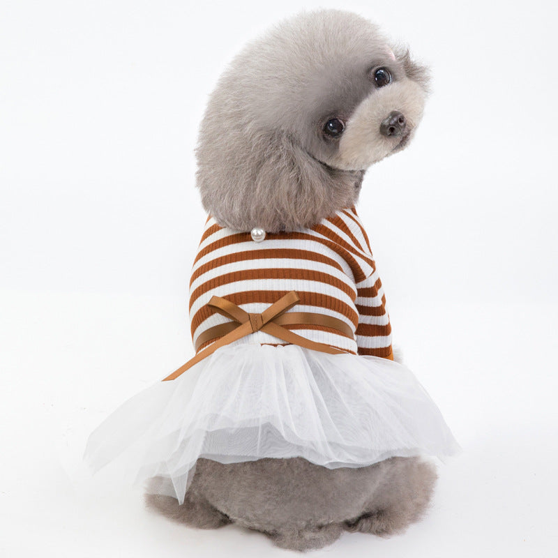 Cute Teddy Bear Small Dog Pet Clothes Outfit