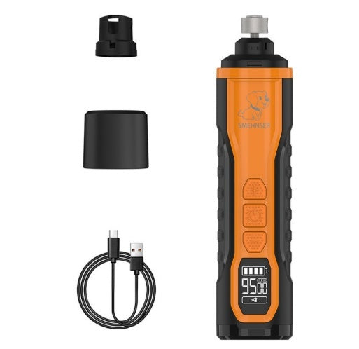 USB Rechargeable Pet Nail Grinder for Cats Dogs