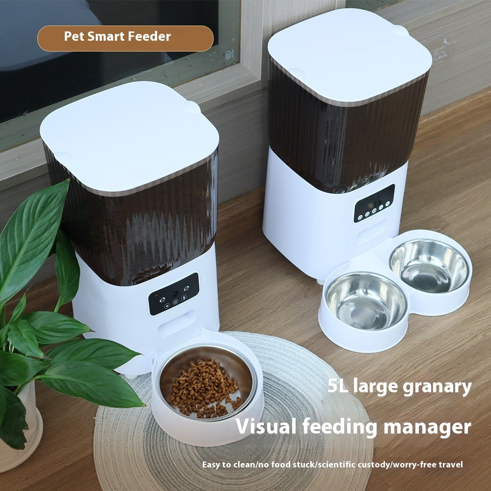 5L Automatic Pet Feeder Food Dispenser for Cats