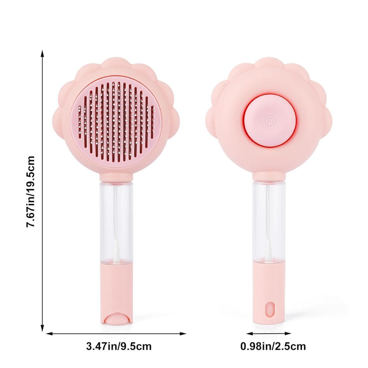 Self Cleaning Spray Slicker Brush for Cats Dogs
