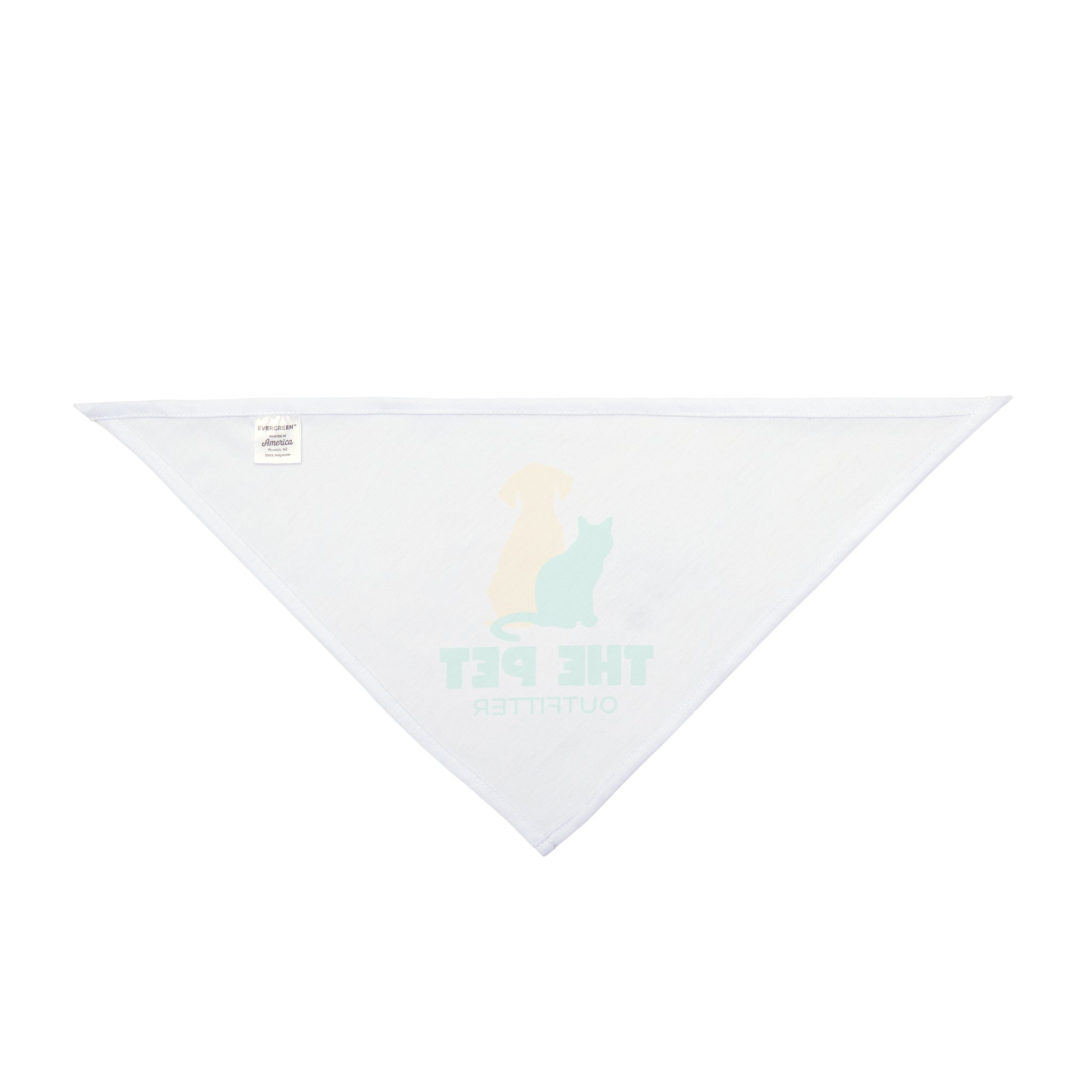 Pet Bandana — The Pet Outfitter Logo Dog & Cat Bandana