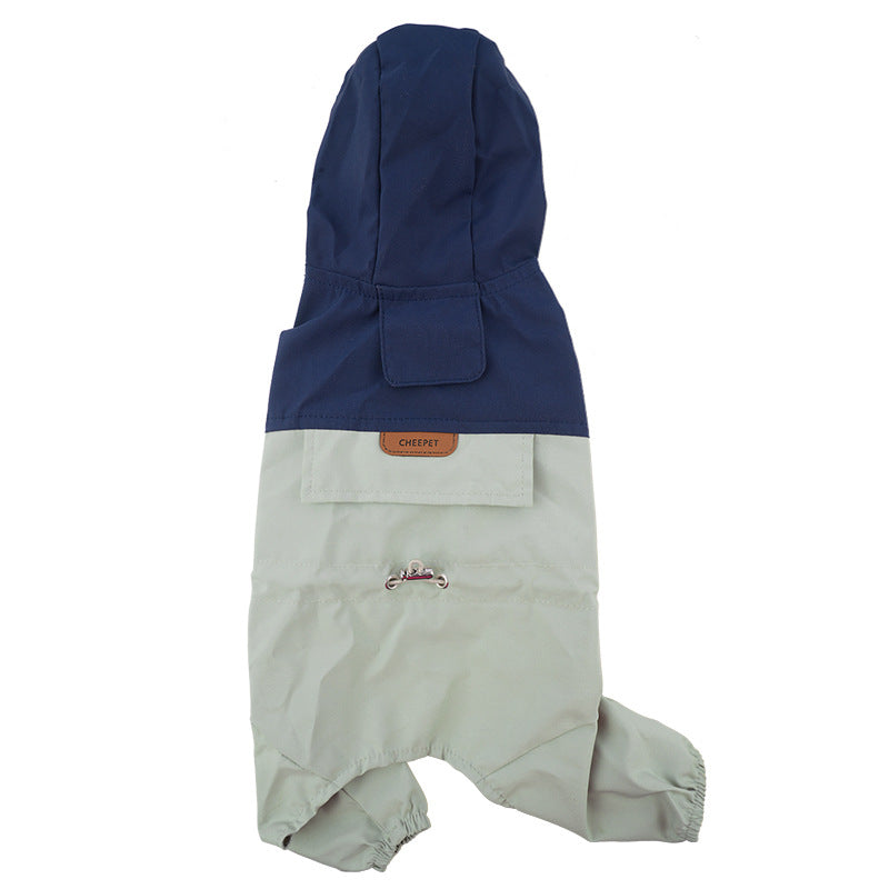 Waterproof Pet Raincoat for Small Medium Sized Dogs