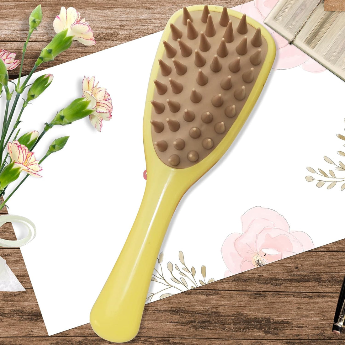 Silicone Pet Shampoo Bathing Brush for Dogs Cats