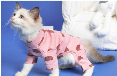 Four Legged Cat Clothes for Hairless British Shorthair Cats