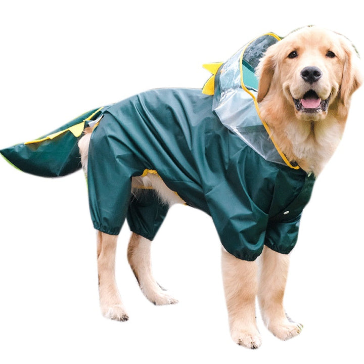 All Inclusive Four Legged Pet Raincoat Suit