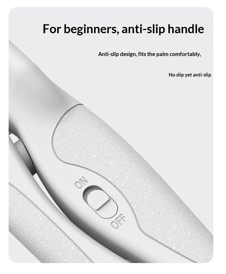 Rechargeable LED Pet Nail Clipper Grooming Tool