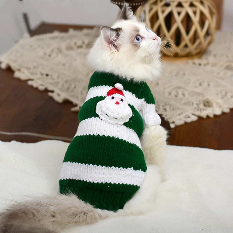 Warm Sweater Pet Clothes for Hairless Cats
