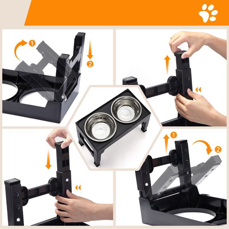 Elevated Dog Feeding Bowl Neck Protection Anti Tumble