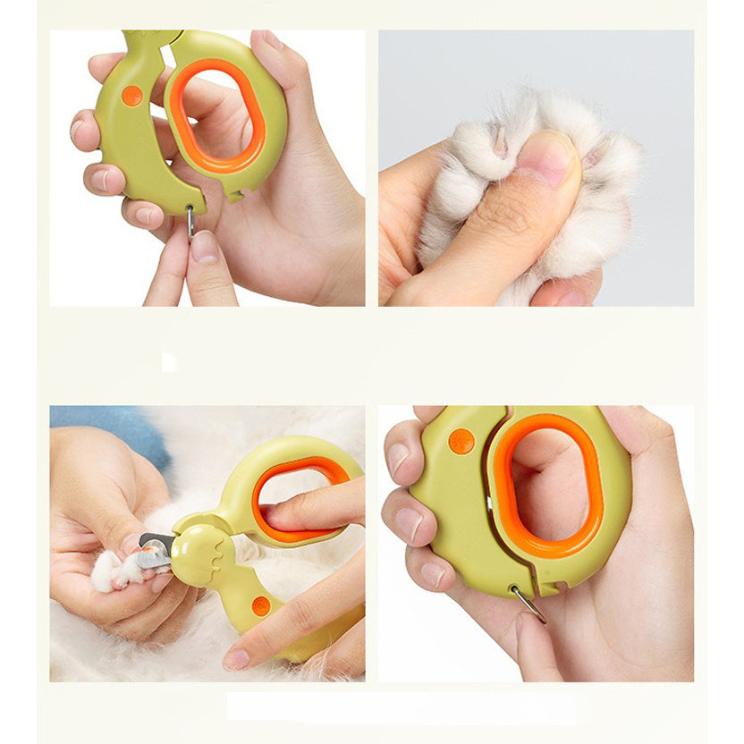 LED Light Pet Nail Clippers for Cats Dogs