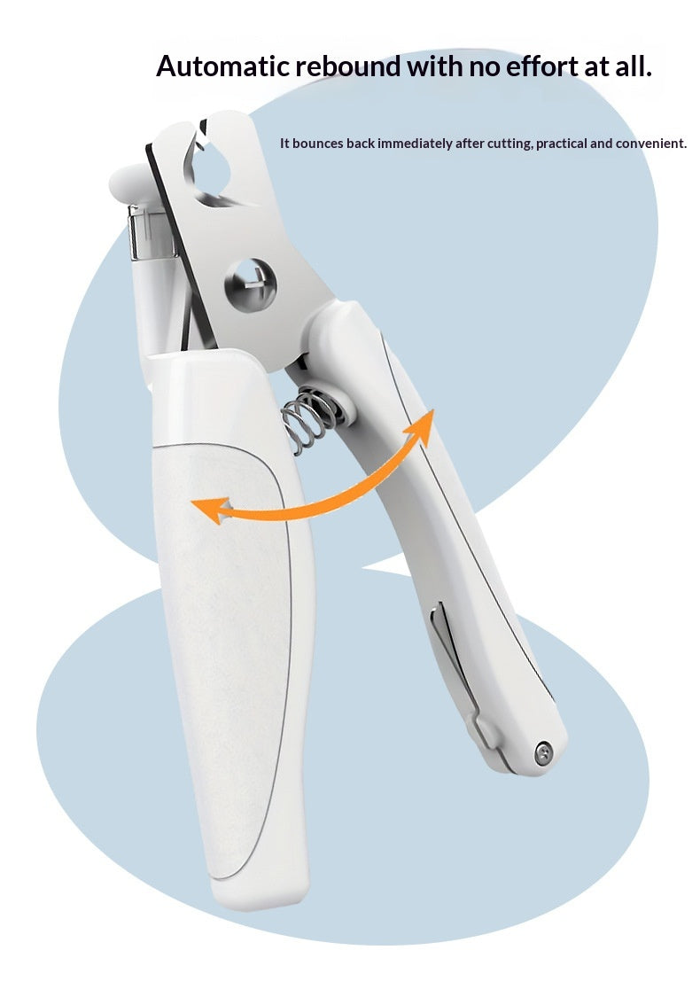 Rechargeable LED Pet Nail Clipper Grooming Tool