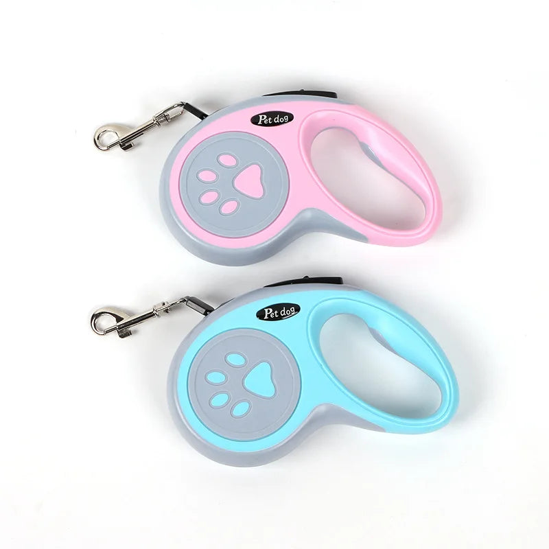 Automatic Retractable Nylon Dog Leash 3m 5m Extending