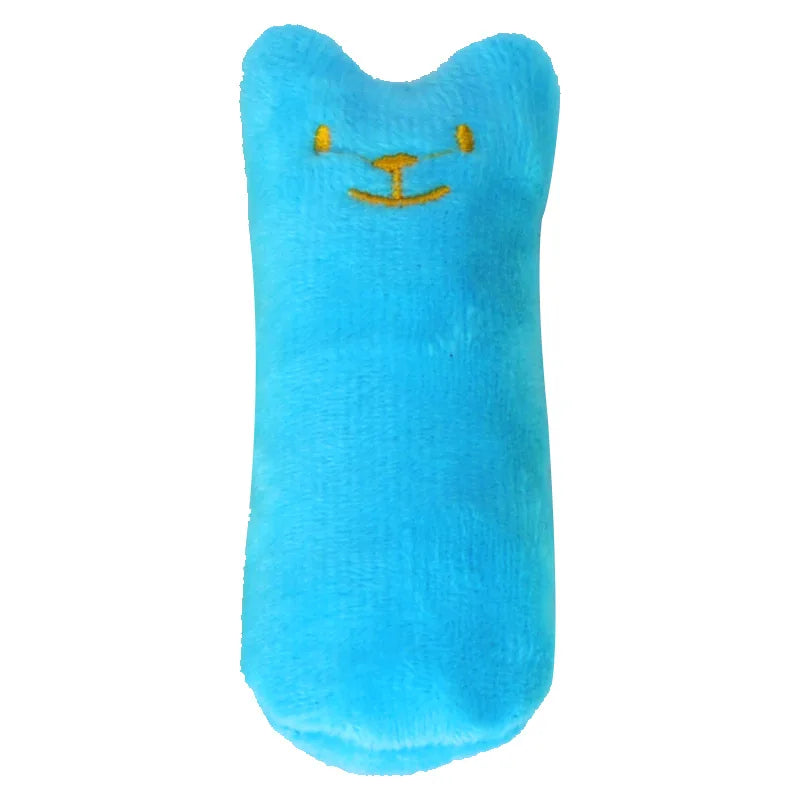 Plush Teeth Grinding Interactive Chew Toy for Cats