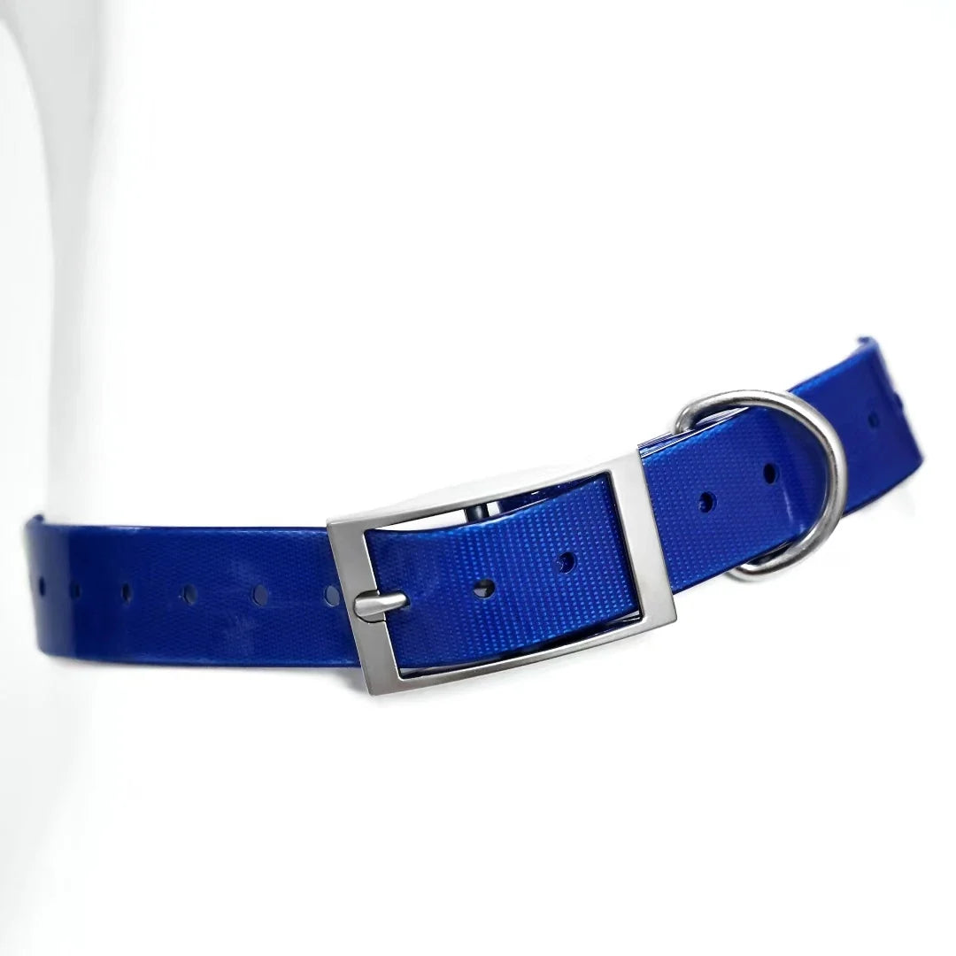 Heavy Duty Waterproof TPU Dog Collar Adjustable Outdoor