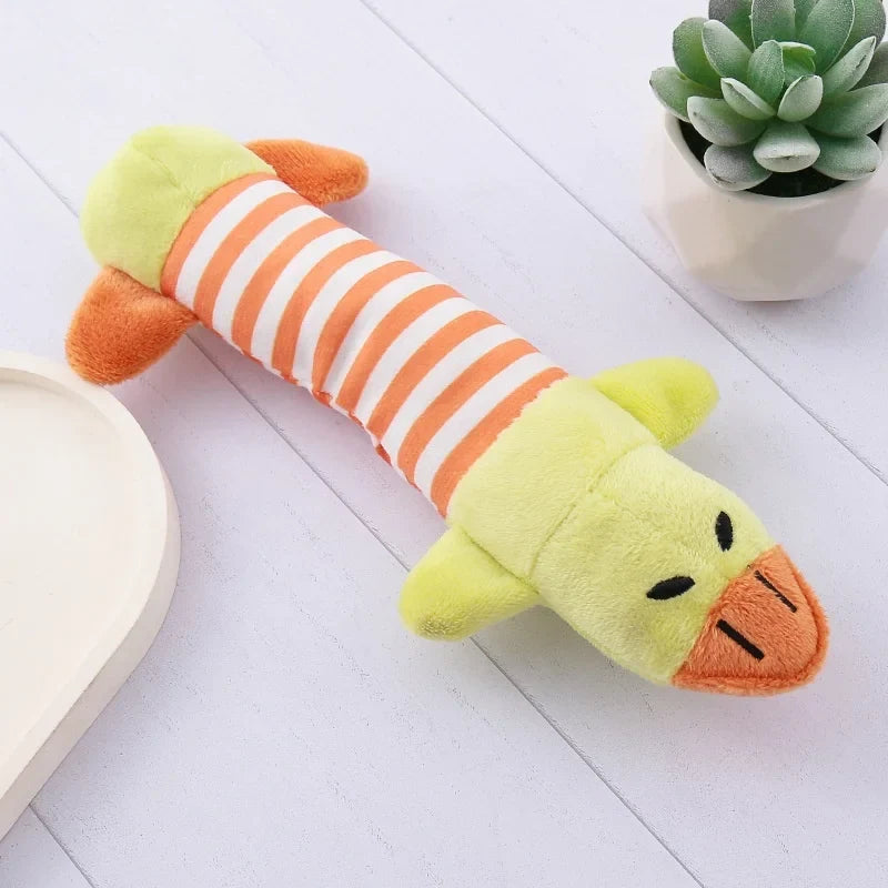Plush Teeth Grinding Interactive Chew Toy for Cats