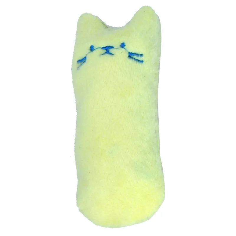 Plush Teeth Grinding Interactive Chew Toy for Cats