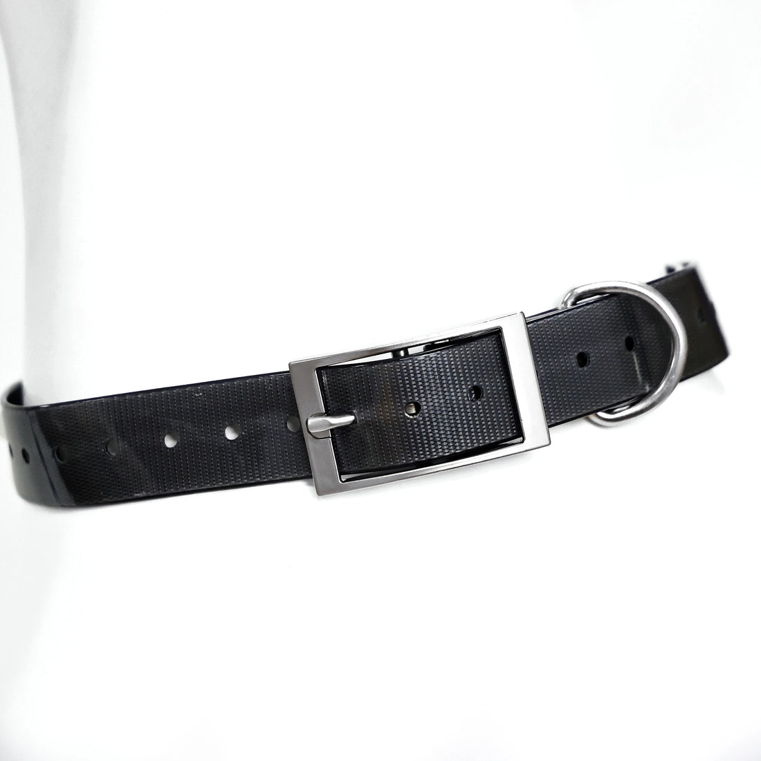 Heavy Duty Waterproof TPU Dog Collar Adjustable Outdoor