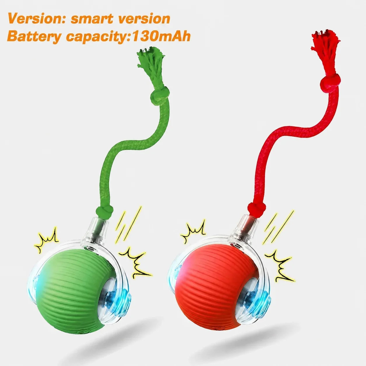 Automatic Rolling Rechargeable Smart Interactive Cat Ball Toy