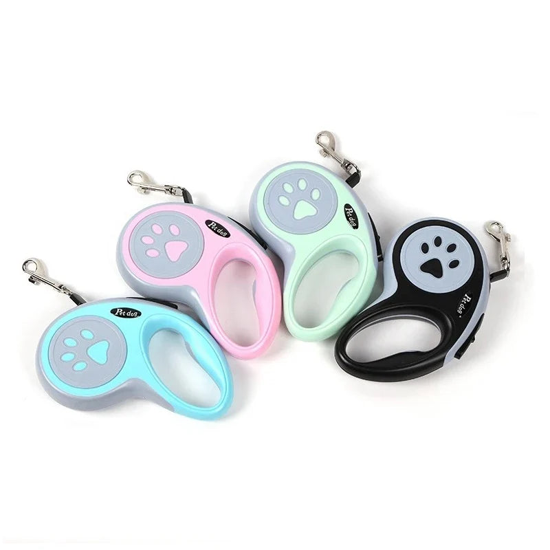Automatic Retractable Nylon Dog Leash 3m 5m Extending