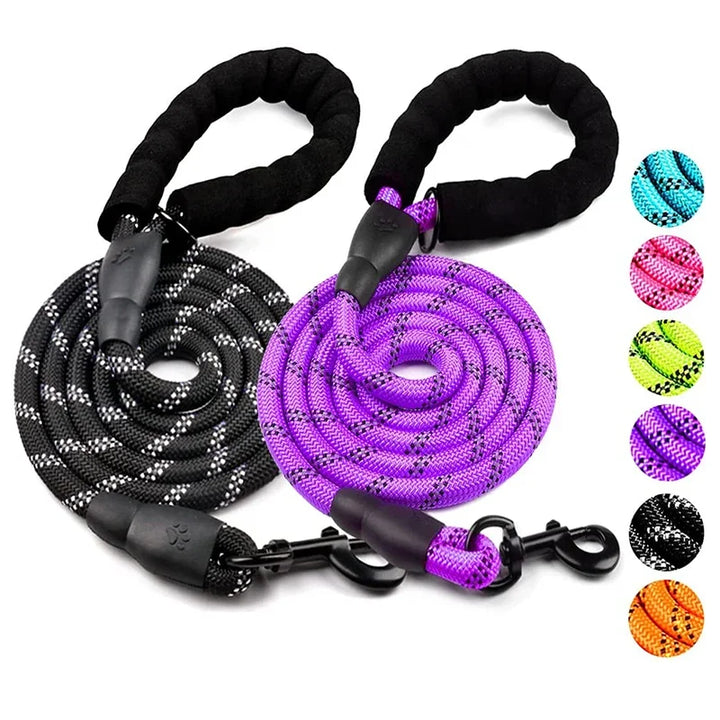 Strong Reflective Dog Leash for Small Medium Large