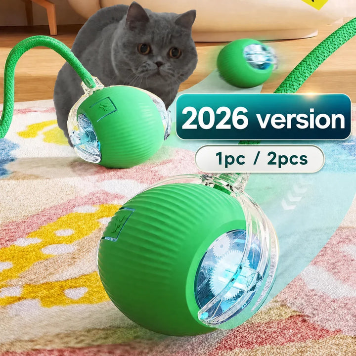 Automatic Rolling Rechargeable Smart Interactive Cat Ball Toy
