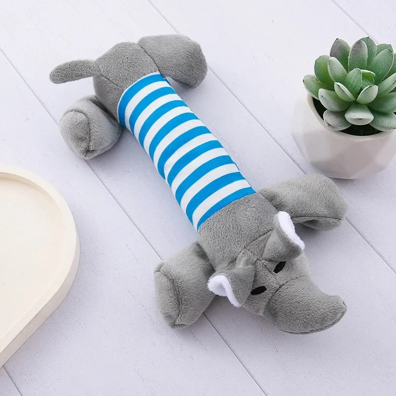 Plush Teeth Grinding Interactive Chew Toy for Cats