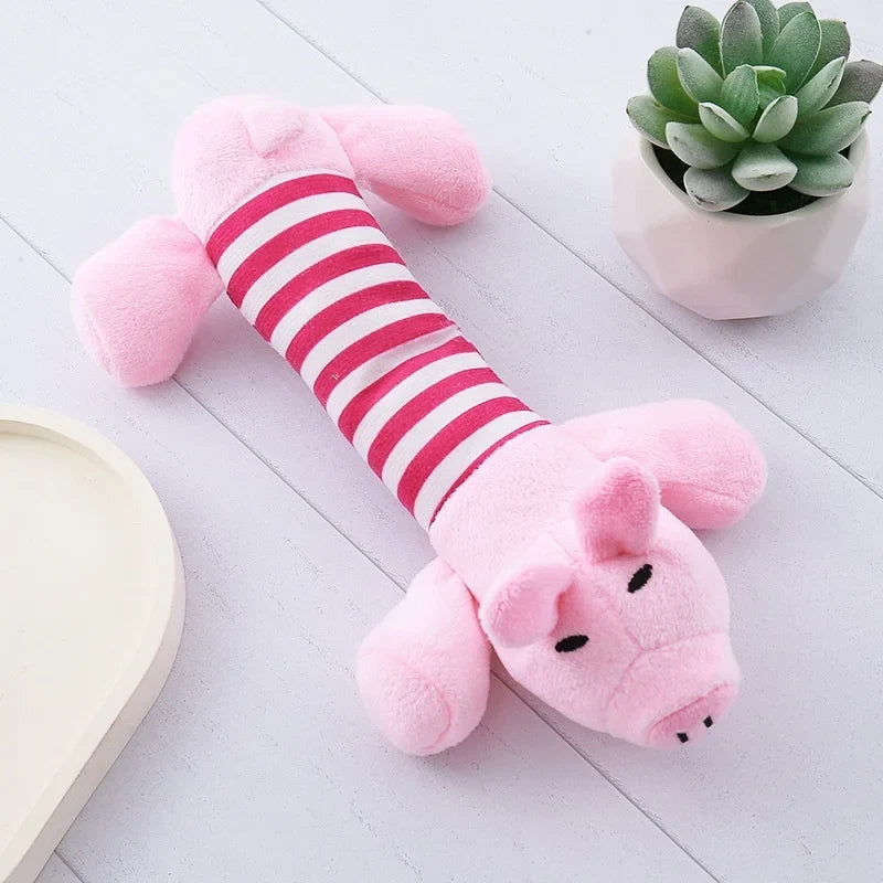 Plush Teeth Grinding Interactive Chew Toy for Cats