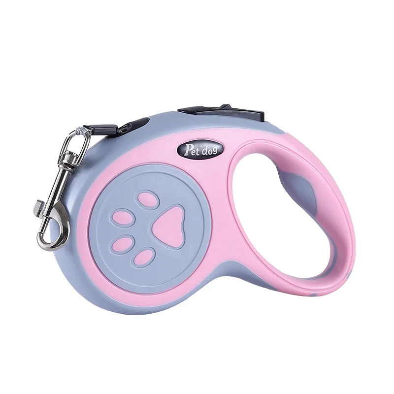 Automatic Retractable Nylon Dog Leash 3m 5m Extending