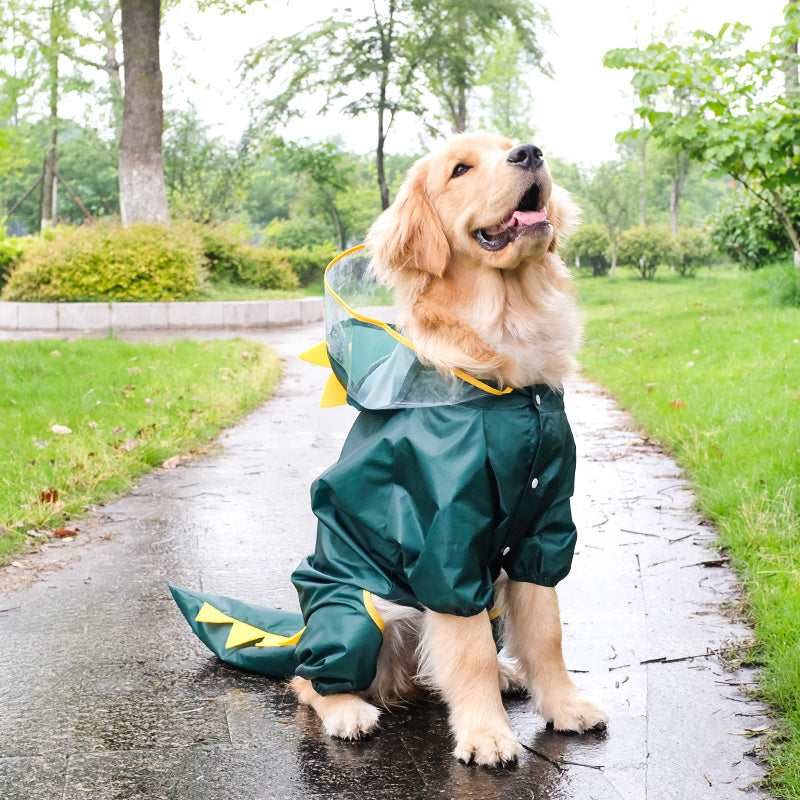 All Inclusive Four Legged Pet Raincoat Suit