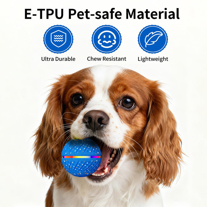 Smart Moving Bouncing Light Up Dog Ball Toy
