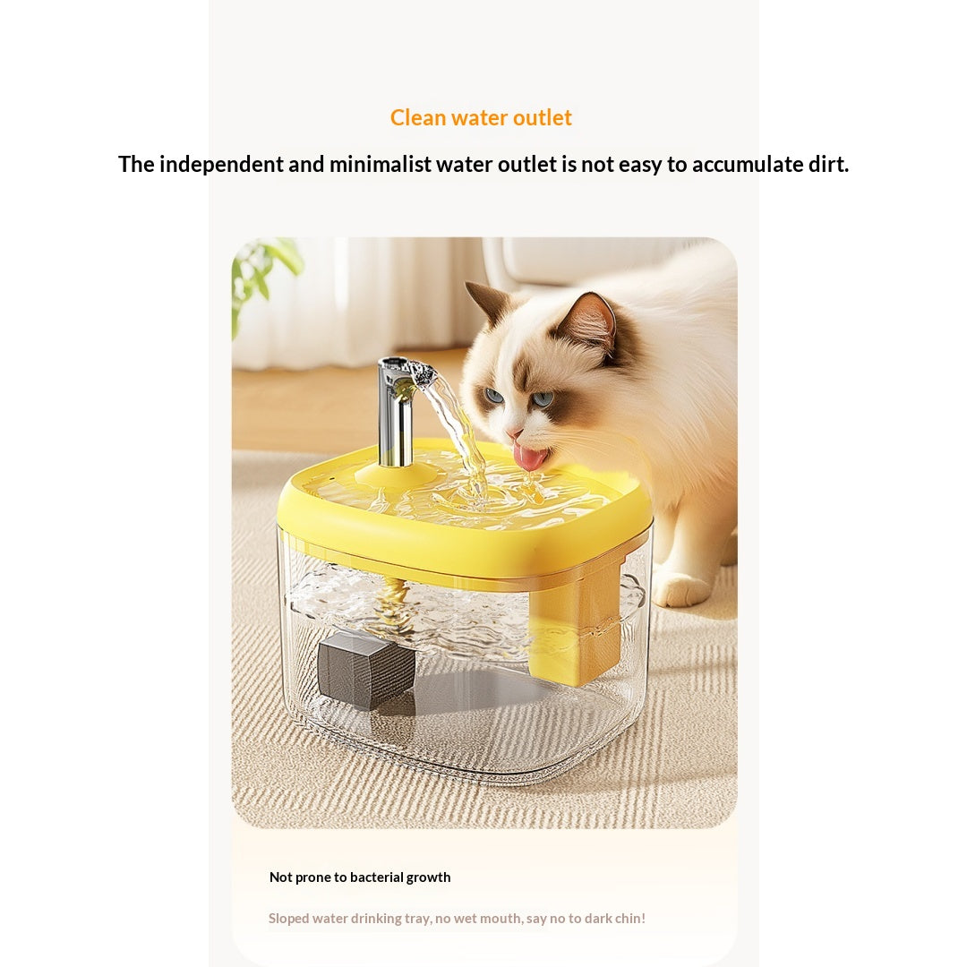 Automatic Circulating Water Fountain for Cats Fresh Hydration