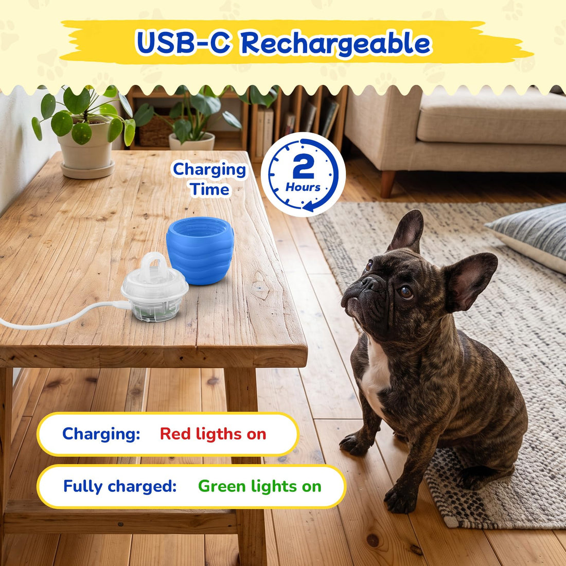 Automatic Rolling Interactive Dog Ball with Rope