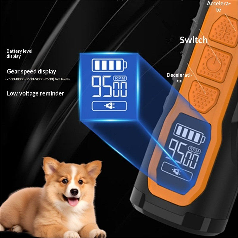 USB Rechargeable Pet Nail Grinder for Cats Dogs
