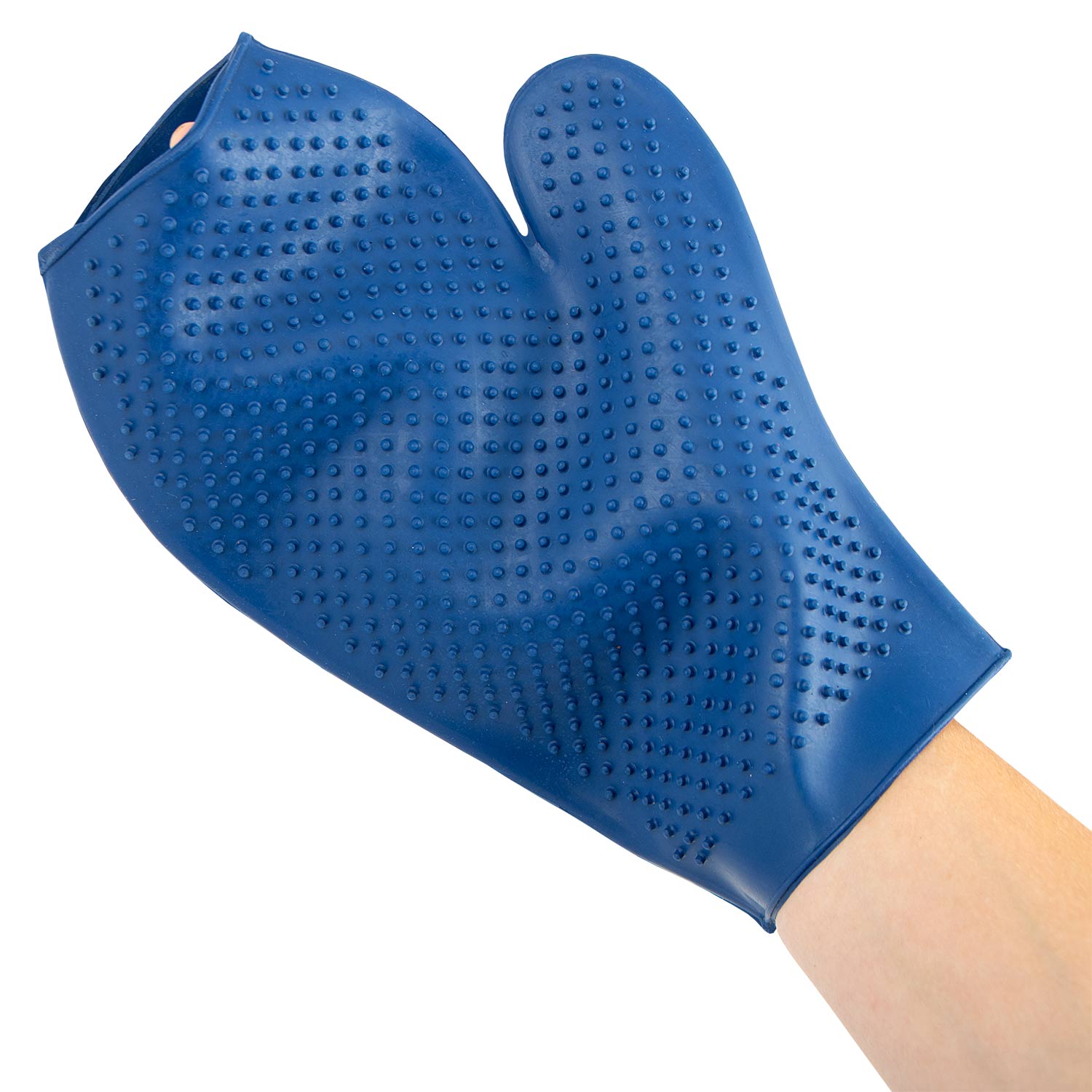 Jeffers Rubber Grooming Glove for Animals