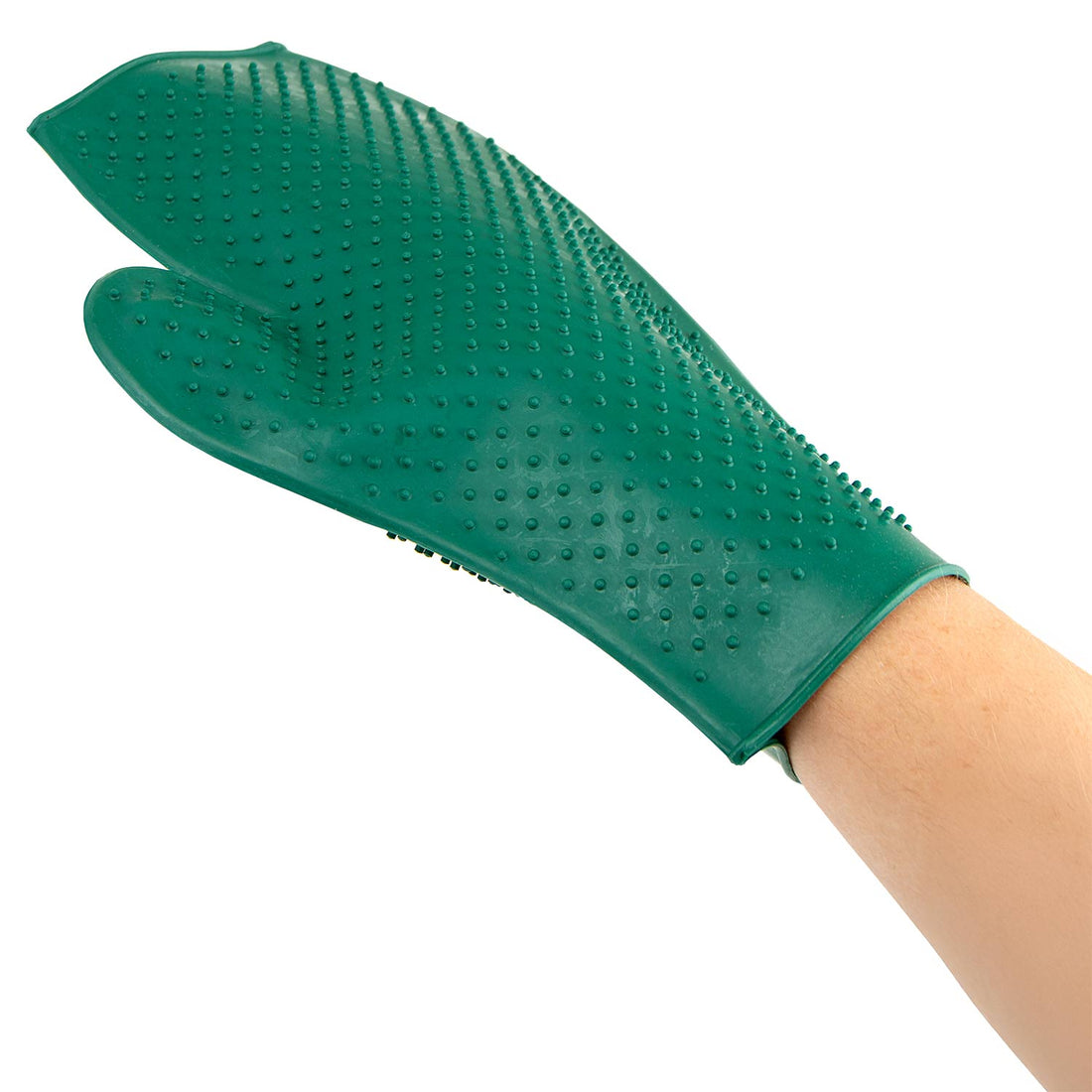 Jeffers Rubber Grooming Glove for Animals