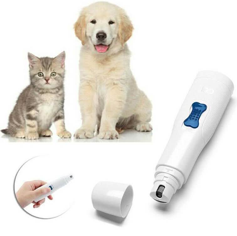 Electric Pet Nail Trimmer Grinder Kit for Dogs Cats